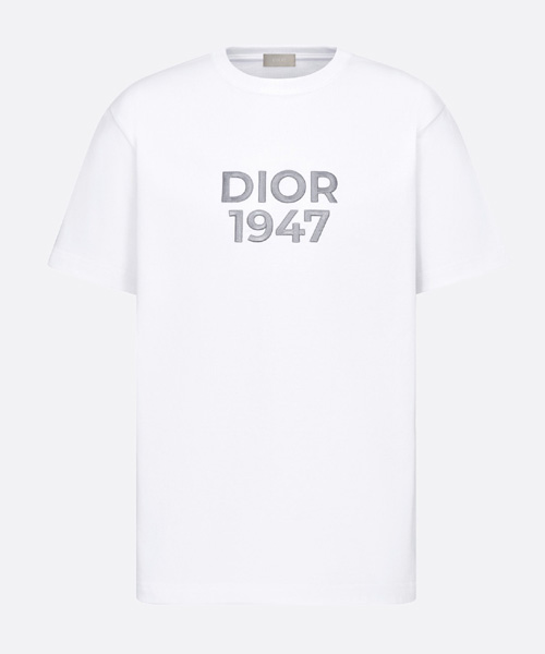 T-30768<br><b>DIOR</b><br>코튼 저지 캐주얼 핏 티셔츠</b><br>[매장가-140만원대]