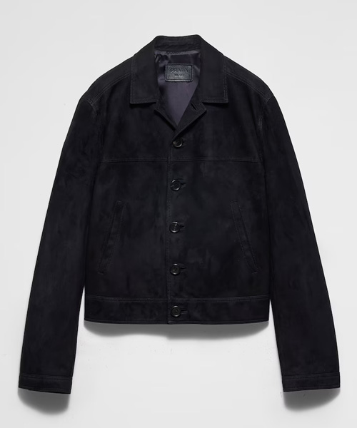 JK-24523<br><b>PRADA</b><br>스웨이드 블루종 자켓</b><br>[매장가-1000만원대]