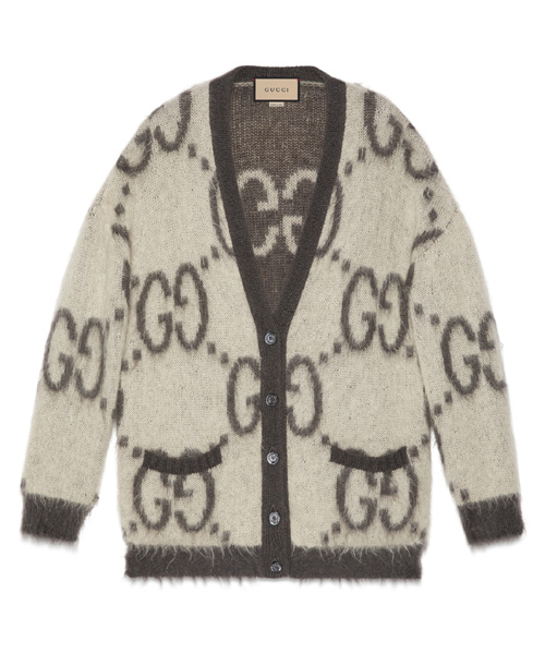 JK-24488<br><b>GUCCI</b><br>리버서블 GG 모헤어 가디건</b><br>[매장가-400만원대]