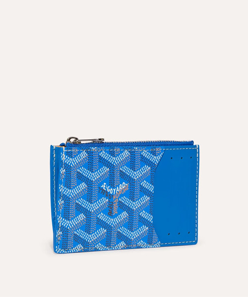 A-42907<br><b>GOYARD</b><br>부르봉 지퍼 카드 홀더</b><br>[매장가-100만원대]
