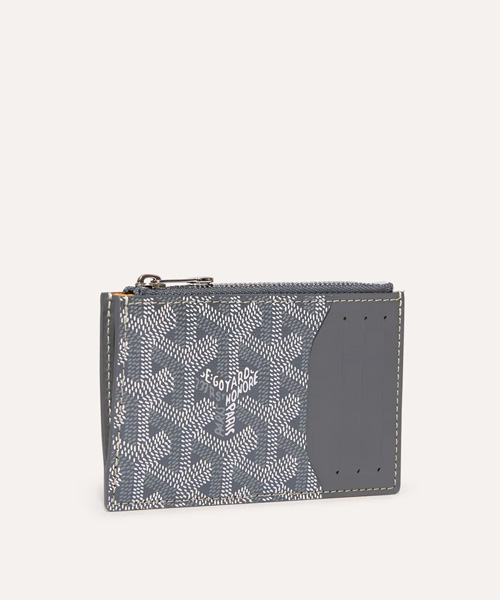 A-42910<br><b>GOYARD</b><br>부르봉 지퍼 카드 홀더</b><br>[매장가-100만원대]