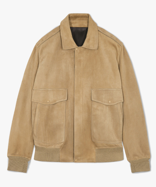 JK-24493<br><b>BERLUTI</b><br>스웨이드 플라이트 재킷</b><br>[매장가-1000만원대]
