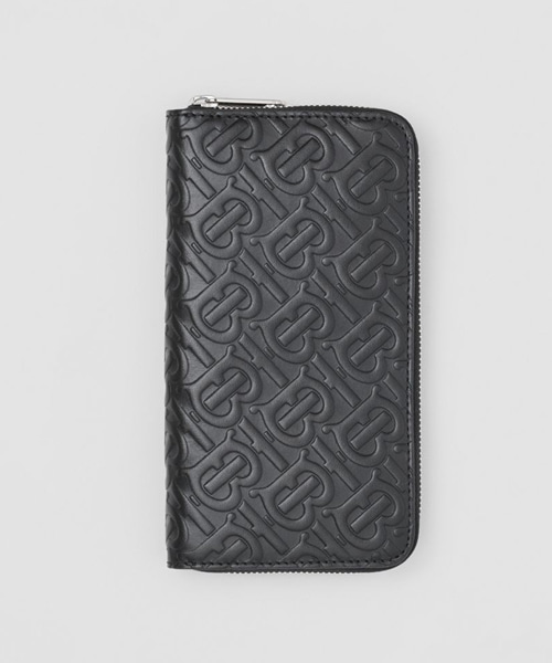 A-42871<br><b>BURBERRY</b><br>모노그램 가죽 폴더형 지갑</b><br>[매장가-80만원대]