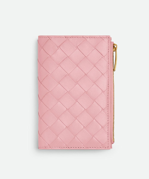 A-42674<br><b>BOTTEGA VENETA</b><br>미디엄 인트레치아토 폴더형 지갑</b><br>[매장가-100만원대]
