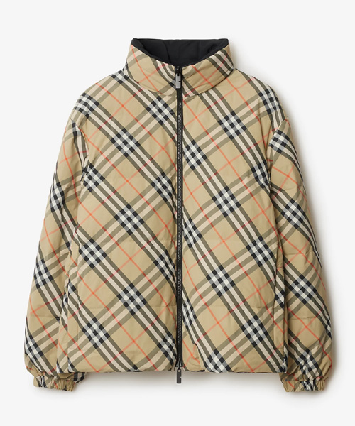 JK-24528<br><b>BURBERRY</b><br>리버시블 체크 나일론 스노든 퍼퍼</b><br>[매장가-270만원대]