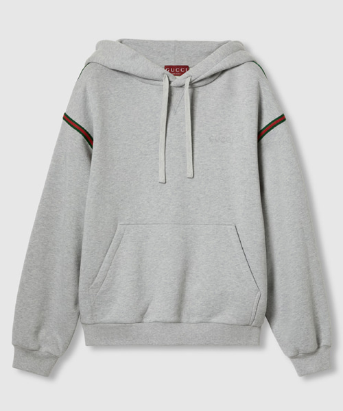 T-30794<br><b>GUCCI</b><br>코튼 저지 후드 스웨트셔츠</b><br>[매장가-190만원대]