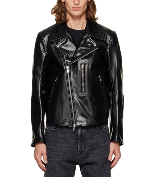 JK-24504<br><b>TOM FORD</b><br>헬레이저 가죽 라이더 자켓</b><br>[매장가-800만원대]