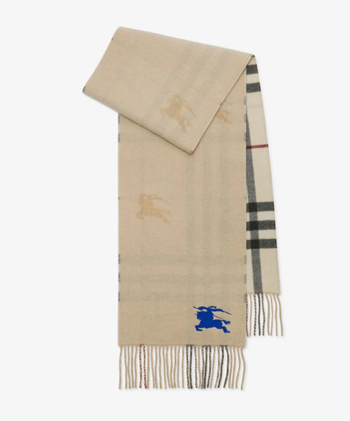 A-42981<br><b>BURBERRY</b><br>리버시블 EKD 체크 캐시미어 스카프</b><br>[매장가-90만원대]