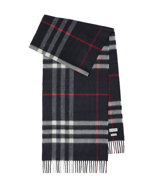 A-42994<br><b>BURBERRY</b><br>캐시미어 프린지 체크 스카프</b><br>[매장가-80만원대]