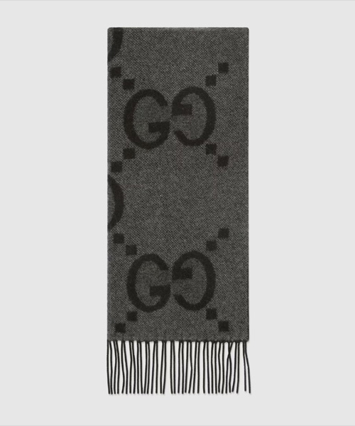 A-42775<br><b>GUCCI</b><br>GG 캐시미어 자카드 스카프</b><br>[매장가-130만원대]