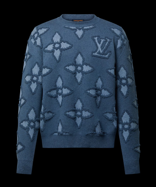 T-30867<br><b>LOUIS VUITTON</b><br>텍스처드 코튼 크루넥</b><br>[매장가-220만원대]