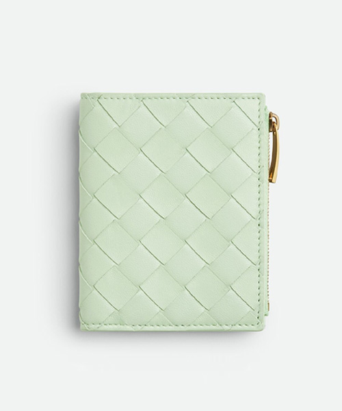 A-42680<br><b>BOTTEGA VENETA</b><br>스몰 인트레치아토 폴더형 지갑</b><br>[매장가-90만원대]