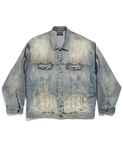 JK-24385<br><b>BALENCIAGA</b><br>Y2K 오버사이즈 재킷 라이트 블루</b><br>[매장가-290만원대]