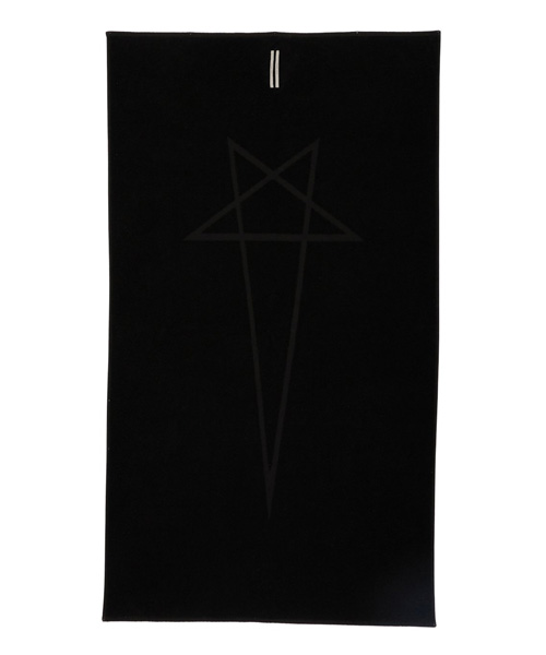 A-42648<br><b>RICK OWENS</b><br>펜타그램 비치 타월</b><br>[매장가-60만원대]