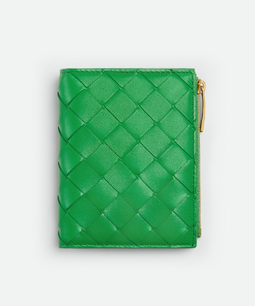 A-42676<br><b>BOTTEGA VENETA</b><br>스몰 인트레치아토 폴더형 지갑</b><br>[매장가-90만원대]