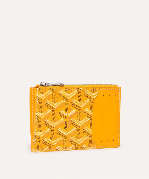 A-42904<br><b>GOYARD</b><br>부르봉 지퍼 카드 홀더</b><br>[매장가-100만원대]