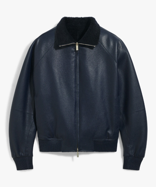JK-24519<br><b>BERLUTI</b><br>디어스킨 & 시어링 양면 트랙수트</b><br>[매장가-1300만원대]