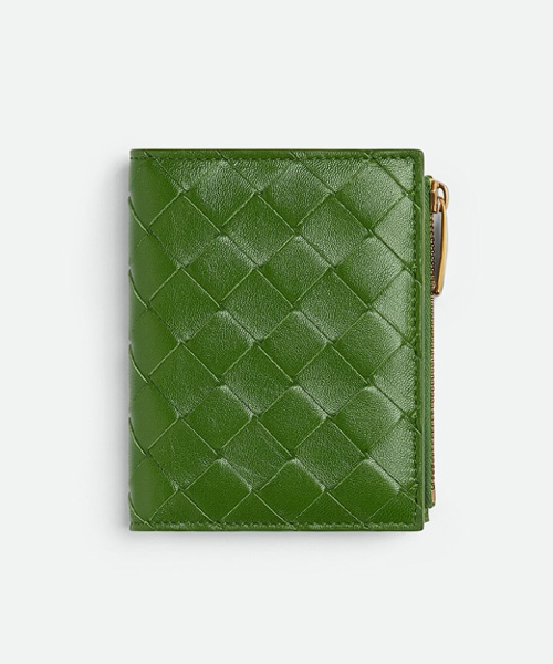 A-42678<br><b>BOTTEGA VENETA</b><br>스몰 인트레치아토 폴더형 지갑</b><br>[매장가-90만원대]