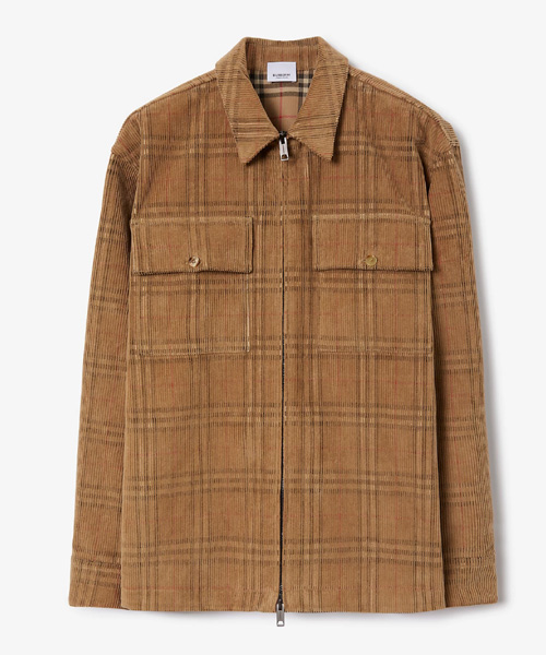S-5509<br><b>BURBERRY</b><br>체크 코듀로이 셔츠</b><br>[매장가-120만원대]
