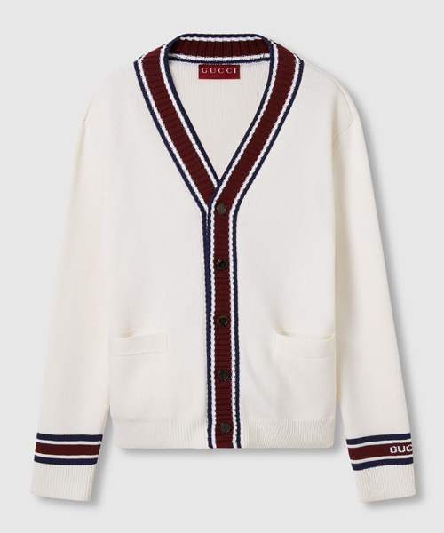 JK-24539<br><b>GUCCI</b><br>인타르시아 울 니트 가디건</b><br>[매장가-220만원대]