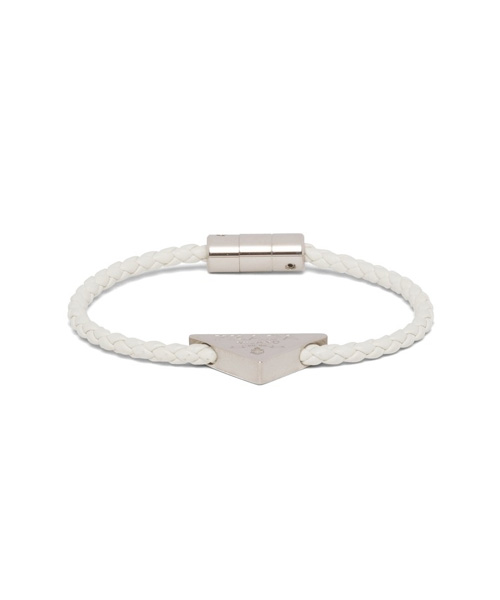A-42795<br><b>PRADA</b><br>브레이디드 나파 가죽 팔찌</b><br>[매장가-60만원대]