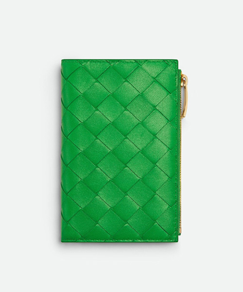 A-42728<br><b>BOTTEGA VENETA</b><br>미디엄 인트레치아토 폴더형 지갑</b><br>[매장가-110만원대]