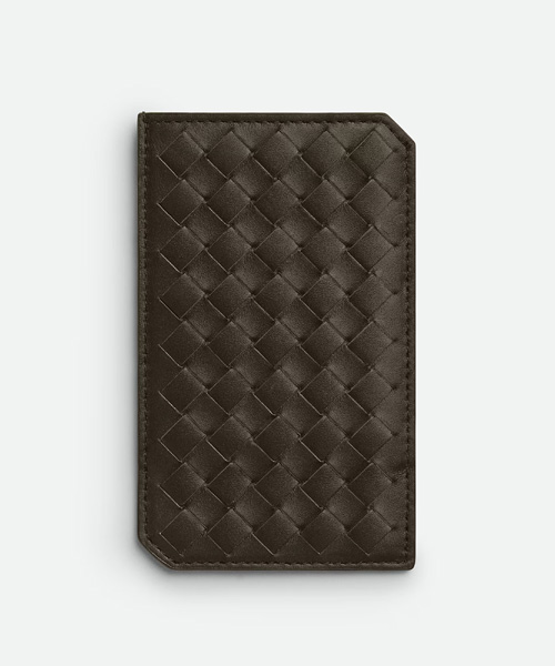 A-42973<br><b>BOTTEGA VENETA</b><br>인트레치아토 피콜로 버티컬 카드 케이스</b><br>[매장가-50만원대]