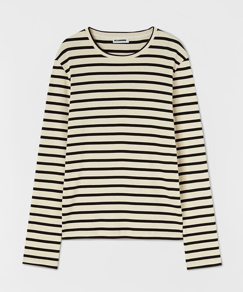 T-30806<br><b>JIL SANDER</b><br>스트라이프 크루넥 티셔츠</b><br>[매장가-60만원대]