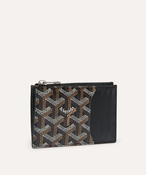 A-42912<br><b>GOYARD</b><br>부르봉 지퍼 카드 홀더</b><br>[매장가-100만원대]