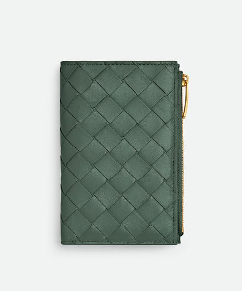 A-42730<br><b>BOTTEGA VENETA</b><br>미디엄 인트레치아토 폴더형 지갑</b><br>[매장가-110만원대]