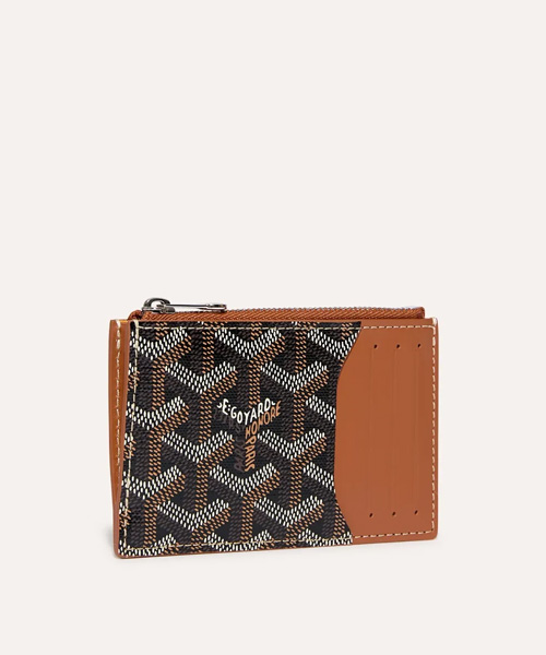 A-42911<br><b>GOYARD</b><br>부르봉 지퍼 카드 홀더</b><br>[매장가-100만원대]