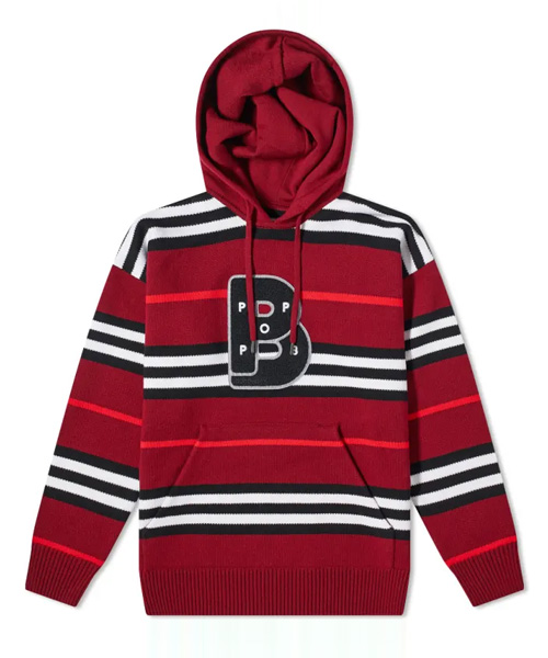 T-30759<br><b>BURBERRY</b><br>스트라이프 후드 스웨터</b><br>[매장가-160만원대]