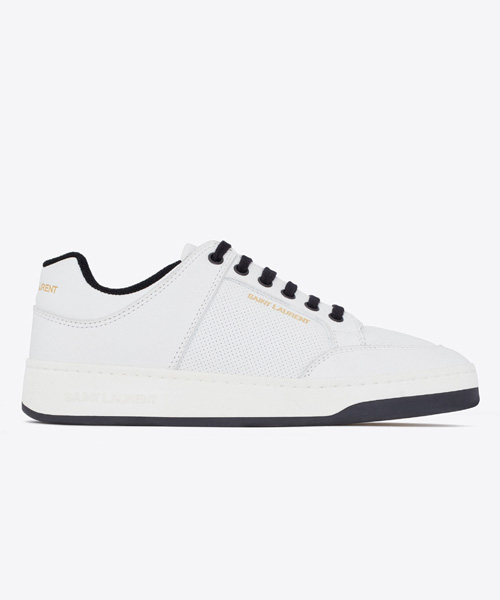 A-43212<br><b>SAINT LAURENT</b><br>그레인 가죽 SL/61 스니커즈</b><br>[매장가-110만원대]