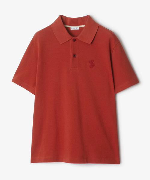 T-30881<br><b>BURBERRY</b><br>B 스네이크 코튼 폴로셔츠</b><br>[매장가-70만원대]