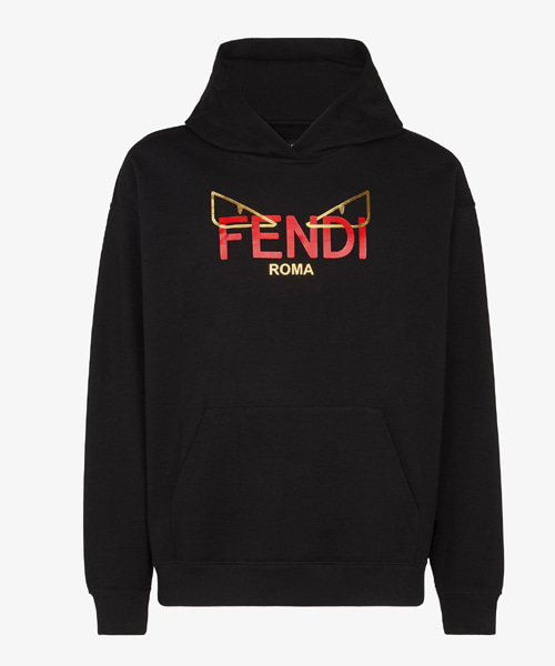 T-30911<br><b>FENDI</b><br>로고 프린트 코튼 후드 스웨트셔츠</b><br>[매장가-150만원대]