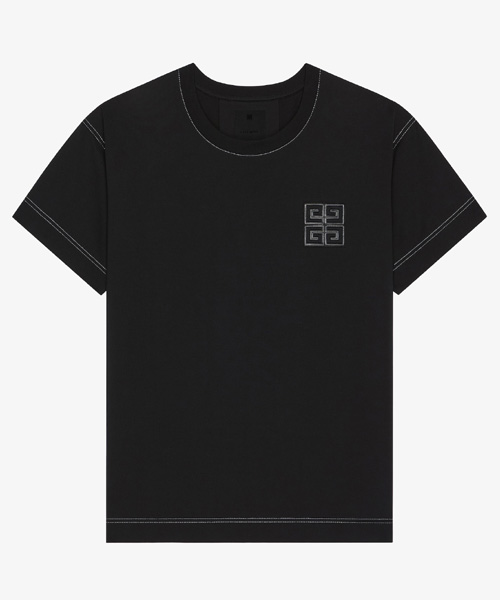 T-30992<br><b>GIVENCHY</b><br>4G 로고 코튼 티셔츠</b><br>[매장가-100만원대]
