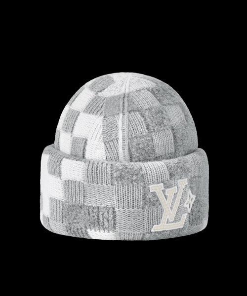 A-43095<br><b>LOUIS VUITTON</b><br>LV 크러시 다모플라주 펄 비니</b><br>[매장가-80만원대]