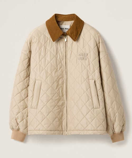 JK-24631<br><b>MIU MIU</b><br>테크니컬 패브릭 블루종 자켓</b><br>[매장가-500만원대]