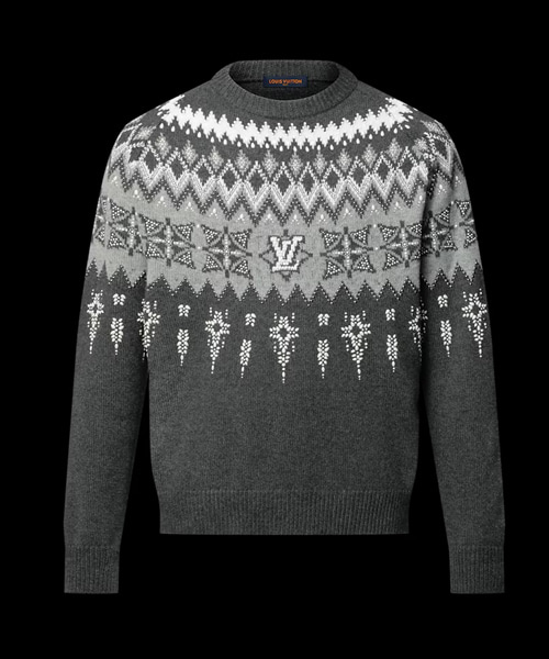 T-31046<br><b>LOUIS VUITTON</b><br>엠벨리시드 울 캐시미어 블렌드 풀오버</b><br>[매장가-470만원대]