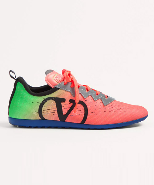 A-43153<br><b>VALENTINO</b><br>테크니컬 패브릭 크로마톤 스니커즈</b><br>[매장가-100만원대]