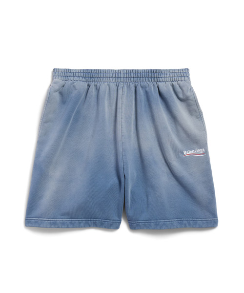 P-16183<br><b>BALENCIAGA</b><br>폴리티컬 캠페인 스웨트 쇼츠</b><br>[매장가-110만원대]
