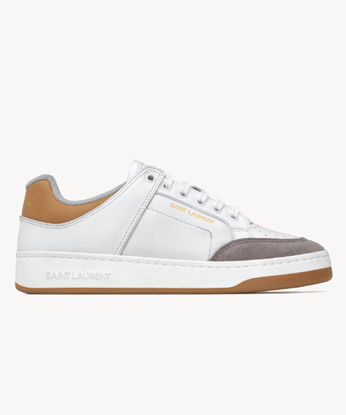 A-43210<br><b>SAINT LAURENT</b><br>그레인 가죽 SL/61 스니커즈</b><br>[매장가-110만원대]