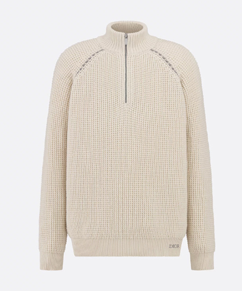 T-30930<br><b>DIOR</b><br>지퍼 칼라 울 니트 스웨터</b><br>[매장가-290만원대]