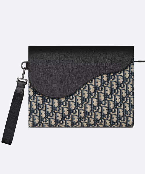 A-43179<br><b>DIOR</b><br>새들 A5 트라이앵글 파우치</b><br>[매장가-200만원대]