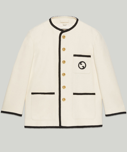 JK-24598<br><b>GUCCI</b><br>자수 레트로 트위드 재킷</b><br>[매장가-450만원대]