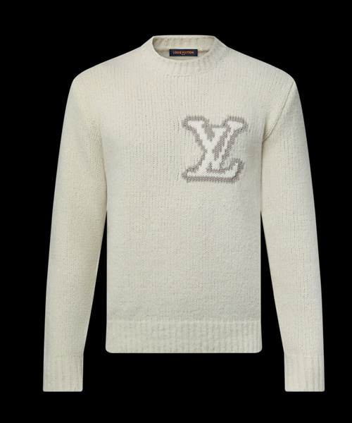 T-30912<br><b>LOUIS VUITTON</b><br>LV 인타르시아 크루넥 니트</b><br>[매장가-300만원대]