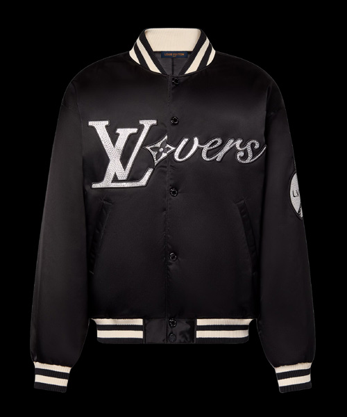 JK-24556<br><b>LOUIS VUITTON</b><br>엠브로이더드 나일론 베이스볼 블루종</b><br>[매장가-500만원대]