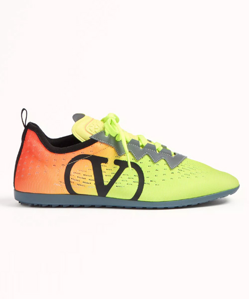 A-43152<br><b>VALENTINO</b><br>테크니컬 패브릭 크로마톤 스니커즈</b><br>[매장가-100만원대]