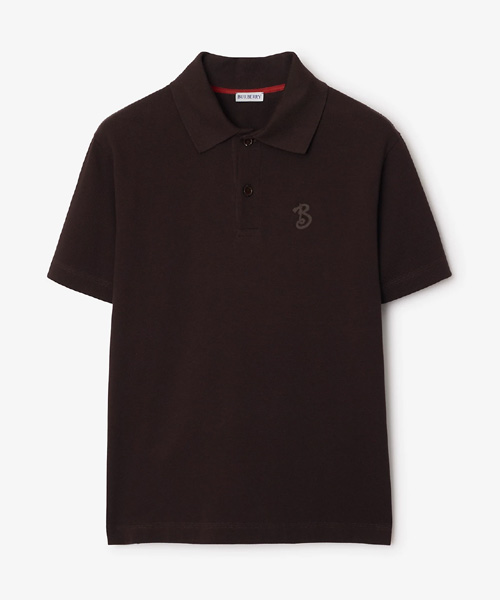 T-30882<br><b>BURBERRY</b><br>B 스네이크 코튼 폴로셔츠</b><br>[매장가-70만원대]