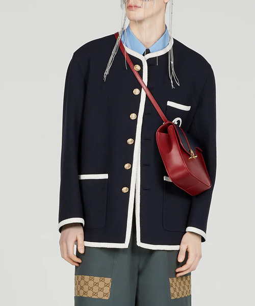 JK-24599<br><b>GUCCI</b><br>자수 레트로 트위드 재킷</b><br>[매장가-450만원대]